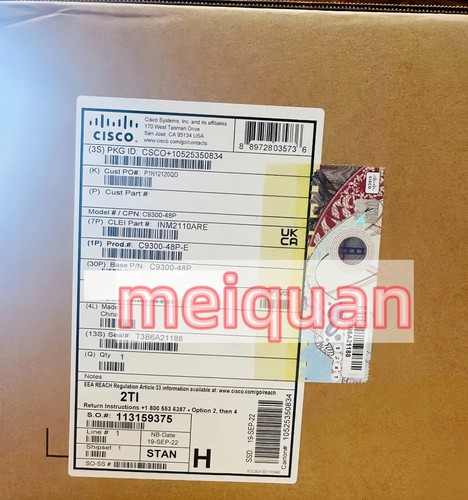 Cisco c9300 48p - cisco, c9300-48p-e