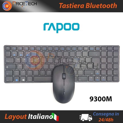 Tastiera mouse rapoo 9300m - mouse,